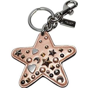 COACH BAG CHARM/ KEY RING